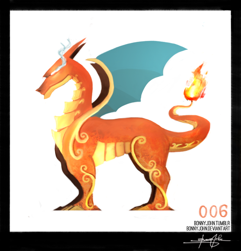 Illustration for article titled Charizard! Pokemon One a Day!